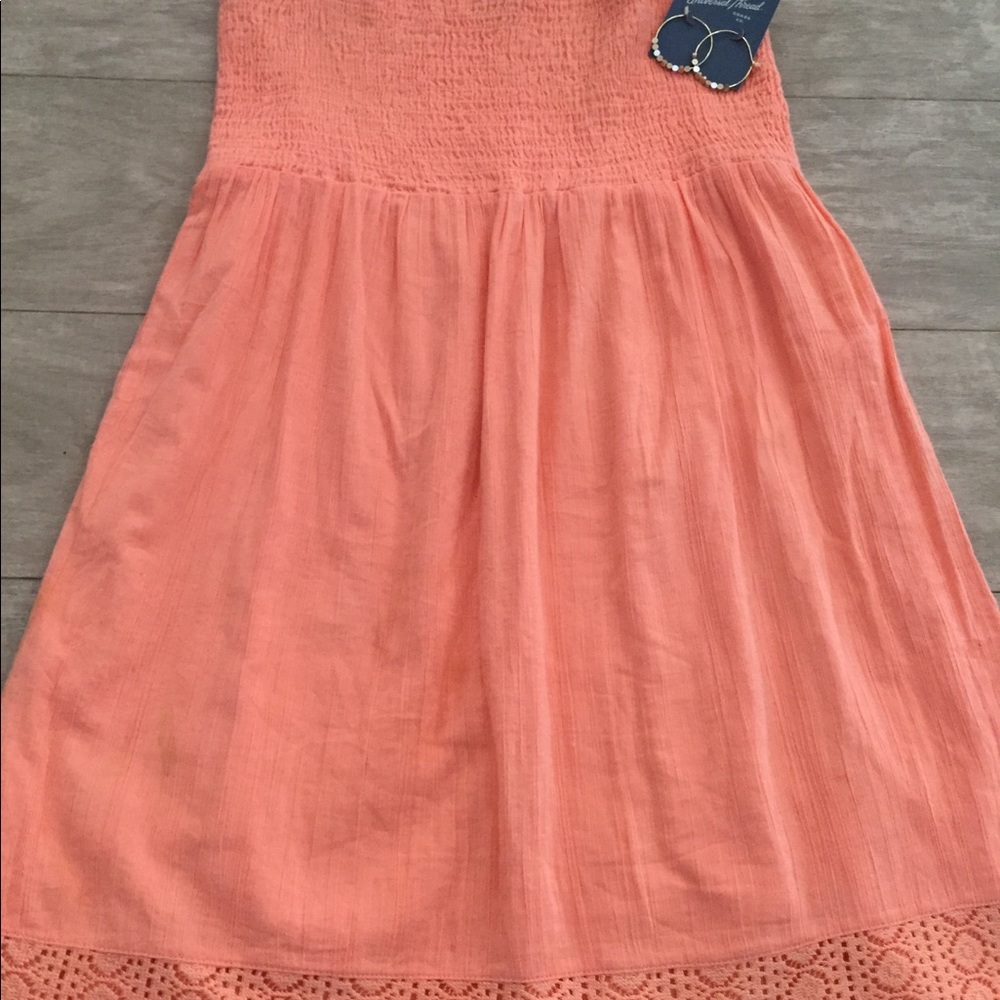 Orange 🍊 Cotton Gap Dress 🧡 - Picture 3 of 4